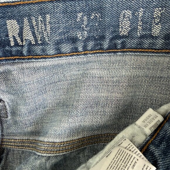 G-STAR RAW GS01 New Radar Tapered Distressed Jeans Men's Size 34x32 - Picture 16 of 16